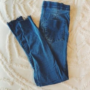Free People perfect high waisted skinny jeans ☮️